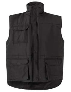 CHALECO ACOLCHADO NEGRO XL