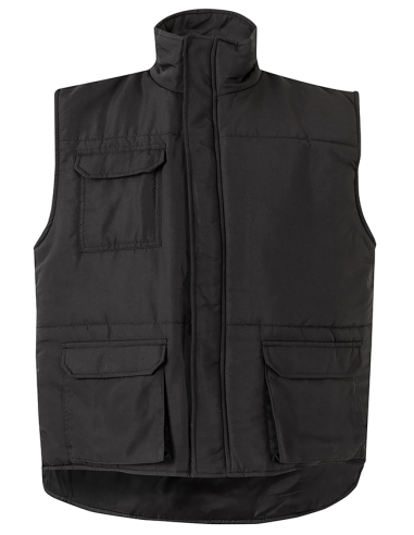 CHALECO ACOLCHADO NEGRO M