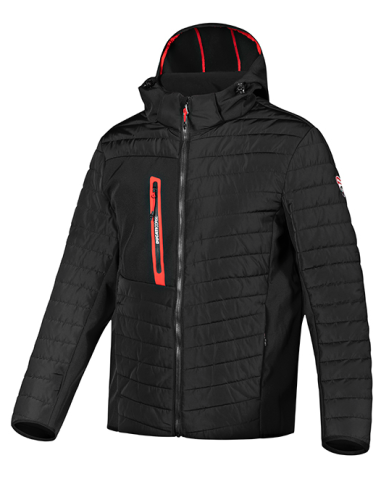 CHAQUETA ACOLCHADA DUCATI NEGRA L