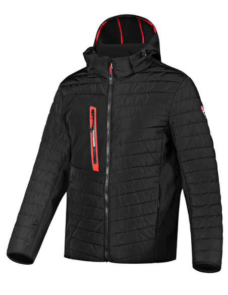 CHAQUETA ACOLCHADA DUCATI NEGRA L