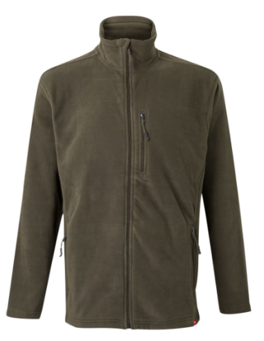CHAQUETA POLAR C/CREMA VERDE L