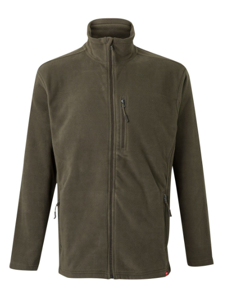 CHAQUETA POLAR C/CREMA VERDE L