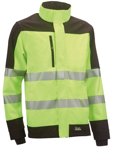 CHAQUETA SOFTSHELL AV AMARILL NEGRO XXL