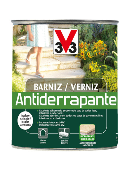 BARNIZ ANTIDERRAPANTE INCOLORO 750 ML