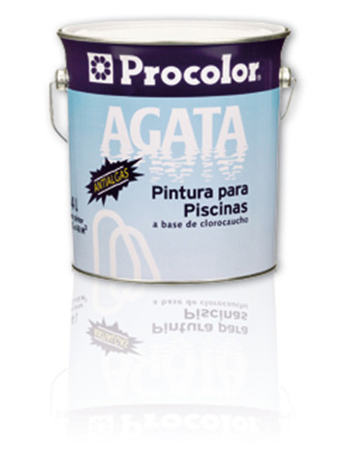 PINTURA PISCINA CLOR. AZUL 4 L