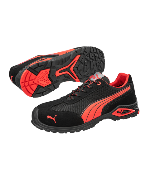 ZAPATO S1P MADRID LOW NGR/RJO 41