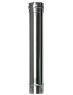TUBO ESTUFA VITRIFICADO MATE PELLET 500 MM 80 MM