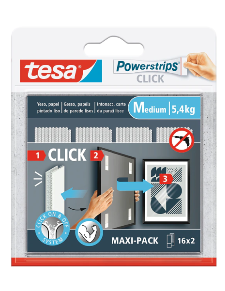 TIRAS ADHESIVAS CUADRO COMBO M-L
