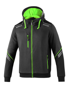SUDADERA COLORADO CREMALLERA GRIS/VDE M