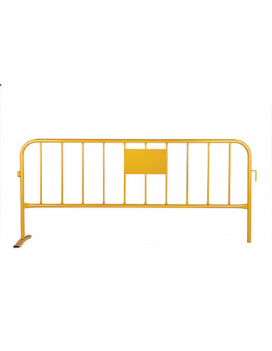 VALLA LIMITADORA ECONOMICA 1 PIE 2200X1000