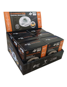 LUZ EMERGENCIA V16 CONECTADA GEOLOCALIZADA C/6 100X40X120