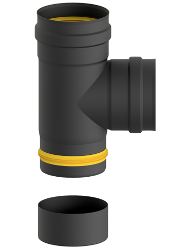 TE ESTUFA VITRIFICADO MATE PELLET 90 80 MM