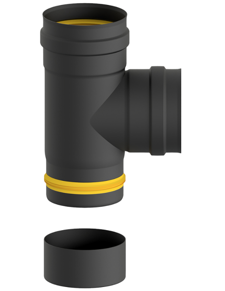 TE ESTUFA VITRIFICADO MATE PELLET 90 80 MM