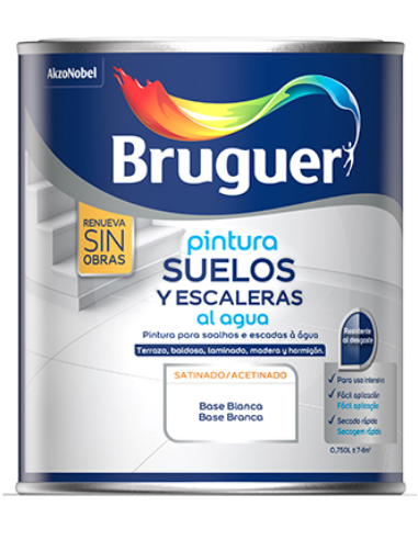 PINTURA SUELO AGUA SAT GRIS 750 ML