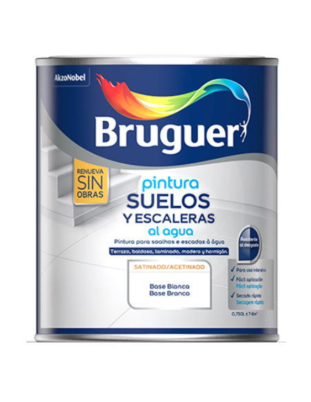 PINTURA SUELO AGUA SAT GRIS 750 ML