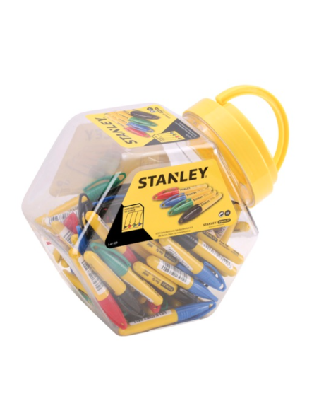 MARCADOR PERM MINI FINO SURTIDO EXPO 72U STANLEY