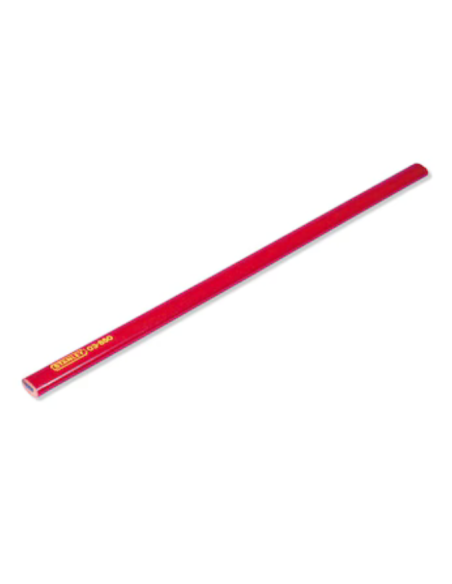 LAPIZ CARPINTERO OVAL ROJO 176 MM STANLEY