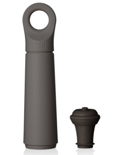 BOMBA MANUAL VACIO LOOP GRAFITO + TAPON