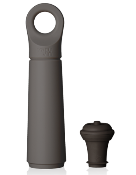 BOMBA MANUAL VACIO LOOP GRAFITO + TAPON