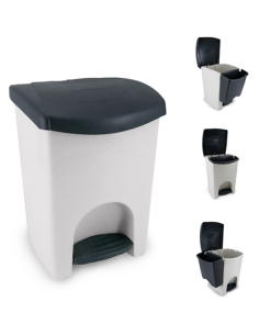 CUBO PEDAL RECICLAJE 50 L