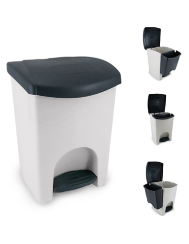 CUBO PEDAL RECICLAJE 50 L