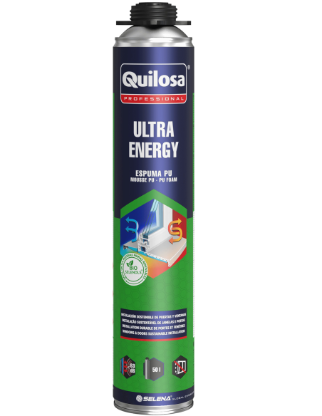 ESPUMA POLIURETANO ULTRA ENERGY 750 ML