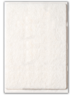 FIELTRO ADHESIVO BLANCO BL1 85X100 MM