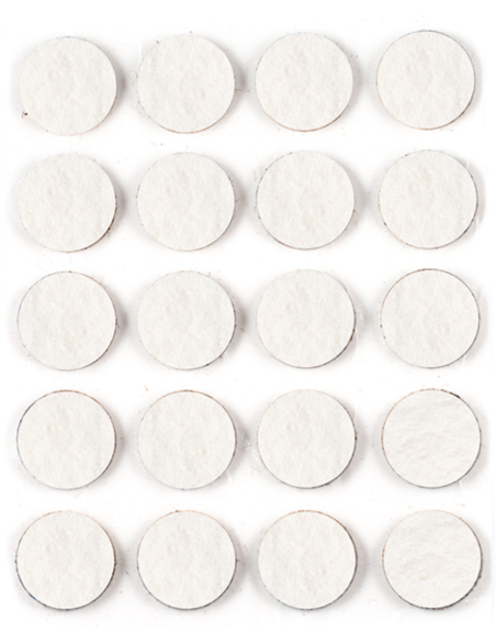 FIELTRO ADHESIVO BLANCO BL15 22 MM
