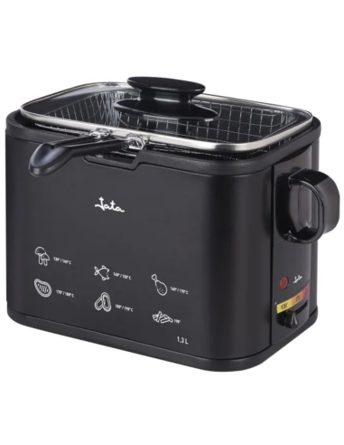 Freidora Jata FR5600 1,3 L 1.000 W inox negra | Artigas