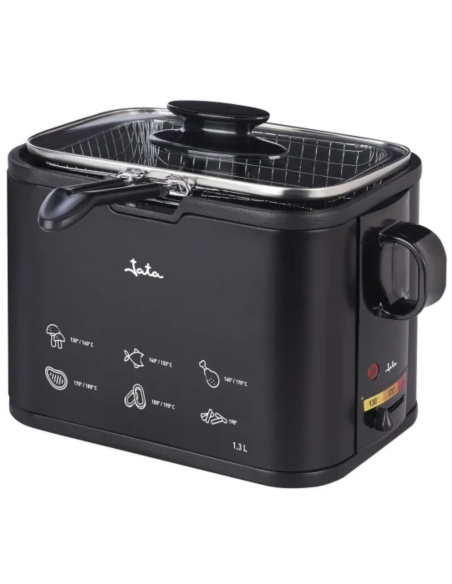 Freidora Jata FR5600 1,3 L 1.000 W inox negra | Artigas