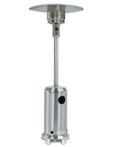 ESTUFA GAS EXTER. INOX MWHSS-A 13 KW