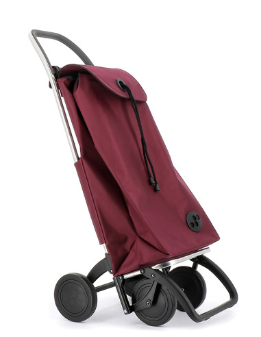 CARRO COMPRA I-MAX MF 4 BURDEOS 43 L
