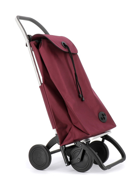 CARRO COMPRA I-MAX MF 4 BURDEOS 43 L