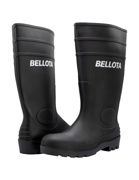 BOTA AGUA PVC PUNT+PLANT S5 NEGRO 44