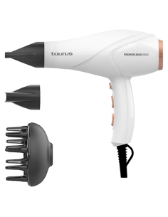 Secador de pelo profesional de 2 600 W con motor AC para durabilidad y