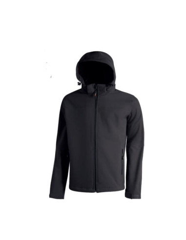 CHAQUETA SOFTSHELL NEGRA KYRA M