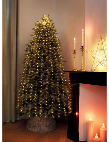 Guirnalda Micro LED Árbol 180 cm | Exterior Blanco Cálido