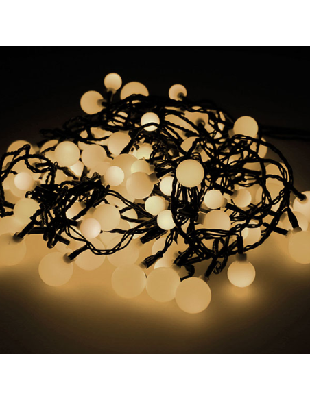 Guirnalda LED Cherry 120 Luces | Blanco Cálido Exterior