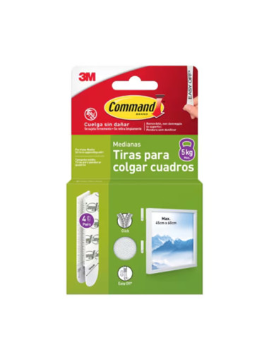 TIRAS ADHESIVAS MEDIANAS 4 JG 5 KG