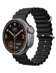 Smartwatch Boston negro AMOLED 1,43" con 2 correas