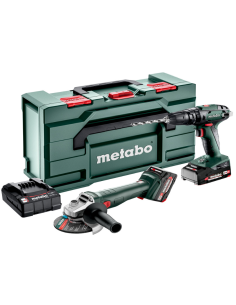 Taladro + amoladora Metabo Combo Set 2.4.4 18 V