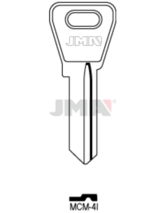 LLAVE EN BRUTO MCM-4I ALUMINIO C/50