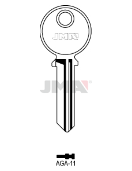 LLAVE EN BRUTO C/50