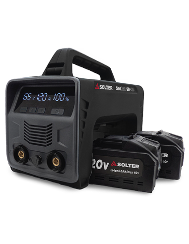Grupo de soldar Solter SOLBAT SB-120 con baterías