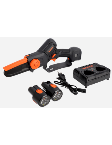 Motosierra Bahco BCL104 a batería 90 mm con baterías