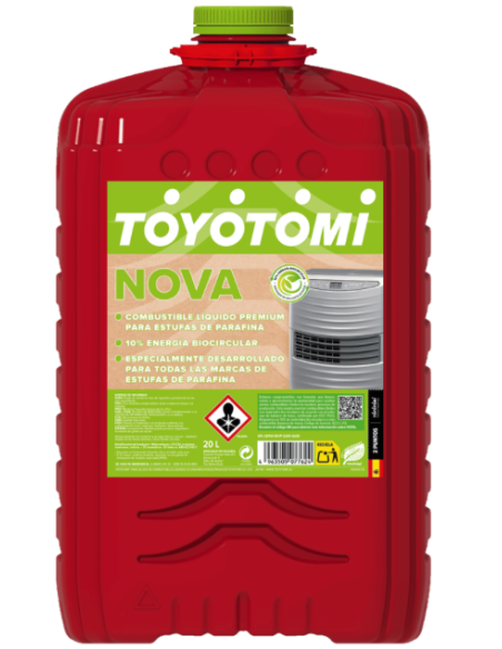 Parafina Toyotomi Nova 20 L para estufas