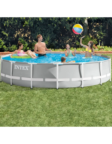 Piscina Intex Prism Frame 457×107 cm con depuradora y escalera