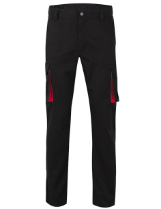 Pantalón stretch bicolor Velilla 103024S trabajo