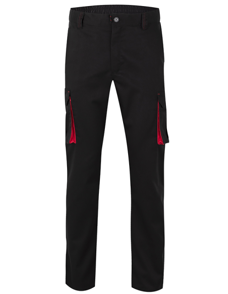 Pantalón stretch bicolor Velilla 103024S trabajo