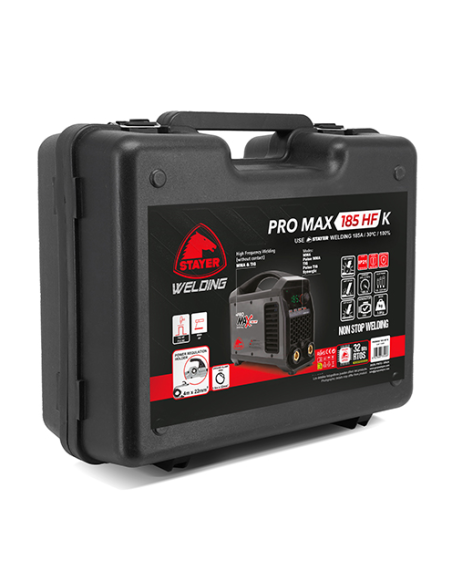 Stayer PRO MAX 185 HF K soldador inverter 185 A